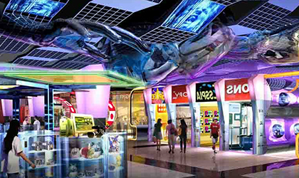 汉光“智能”融入NOME动漫星城体验店