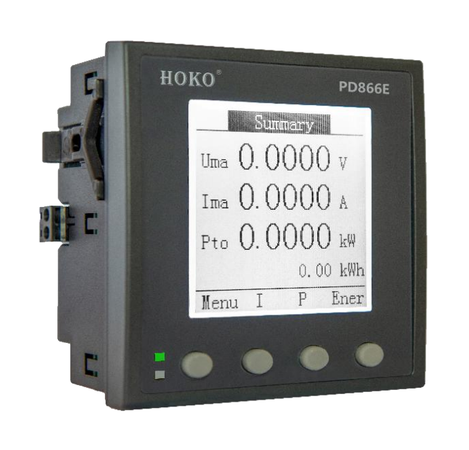 PD866EY-6□0□</br>点阵液晶多功能电力仪表