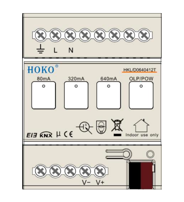 HKL/J0640412T Hi-BUS®KNX 640mA</br>电源